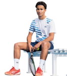 ONCOURT Tennis-Tshirt Performance Tee USO 1 weiss/blau Herren
